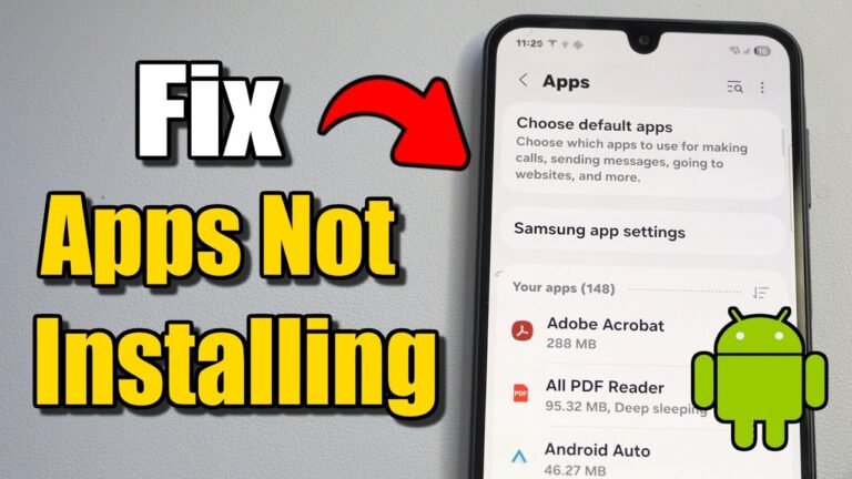 How to Fix Android Apps Not Installing: 10 Easy Solutions