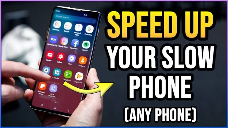 Android Phone Running Slow? 12 Ways to Make It Faster